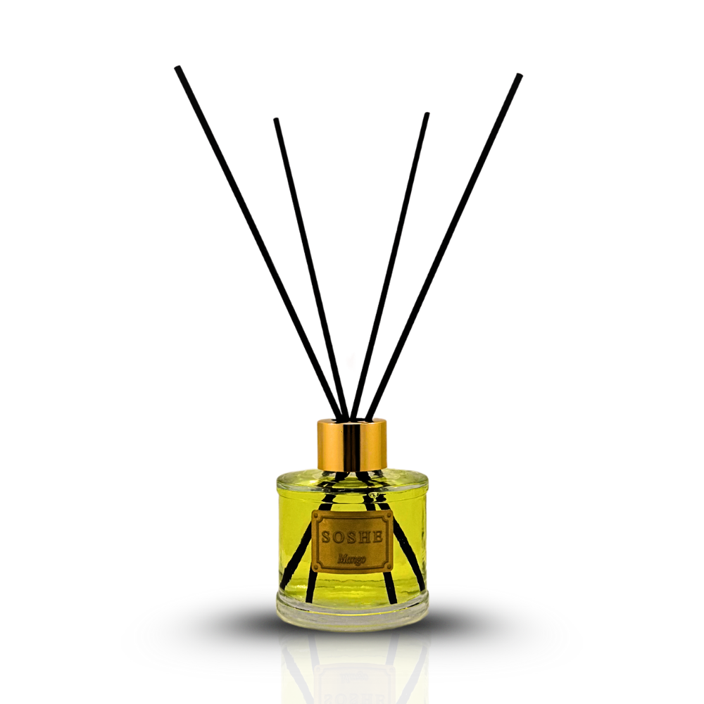 11 Chambre avec Bâtonnets de Bambou Mangue Parfum Anti Tabac 80 ml – Image 2