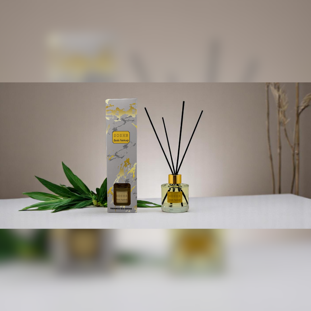 18 Room with Bamboo Sticks Exotic Patchouli Fragrance 80 ml - Image 3