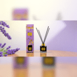 Room Lavender Fragrance with Bamboo Stick 80 ml - Image 3
