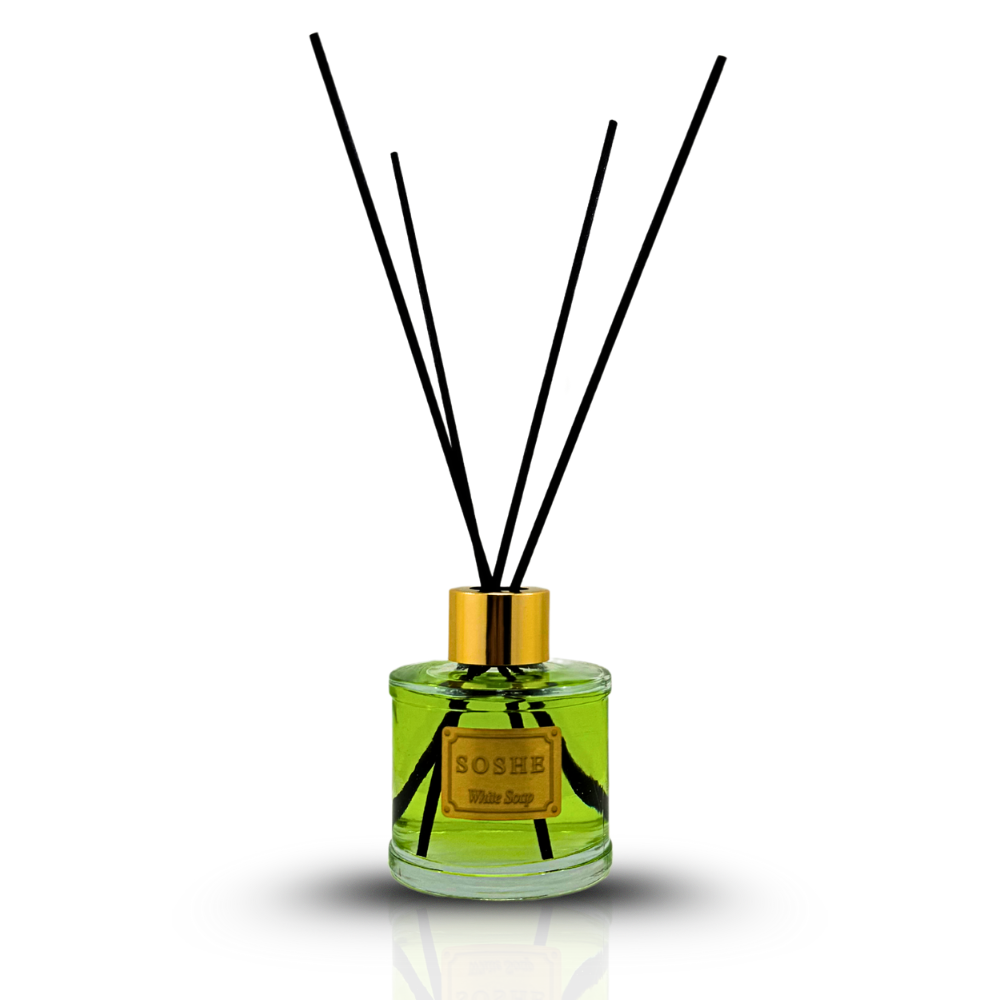 23 Savon blanc d’ambiance Parfum aux bâtonnets de bambou 80 ml – Image 2