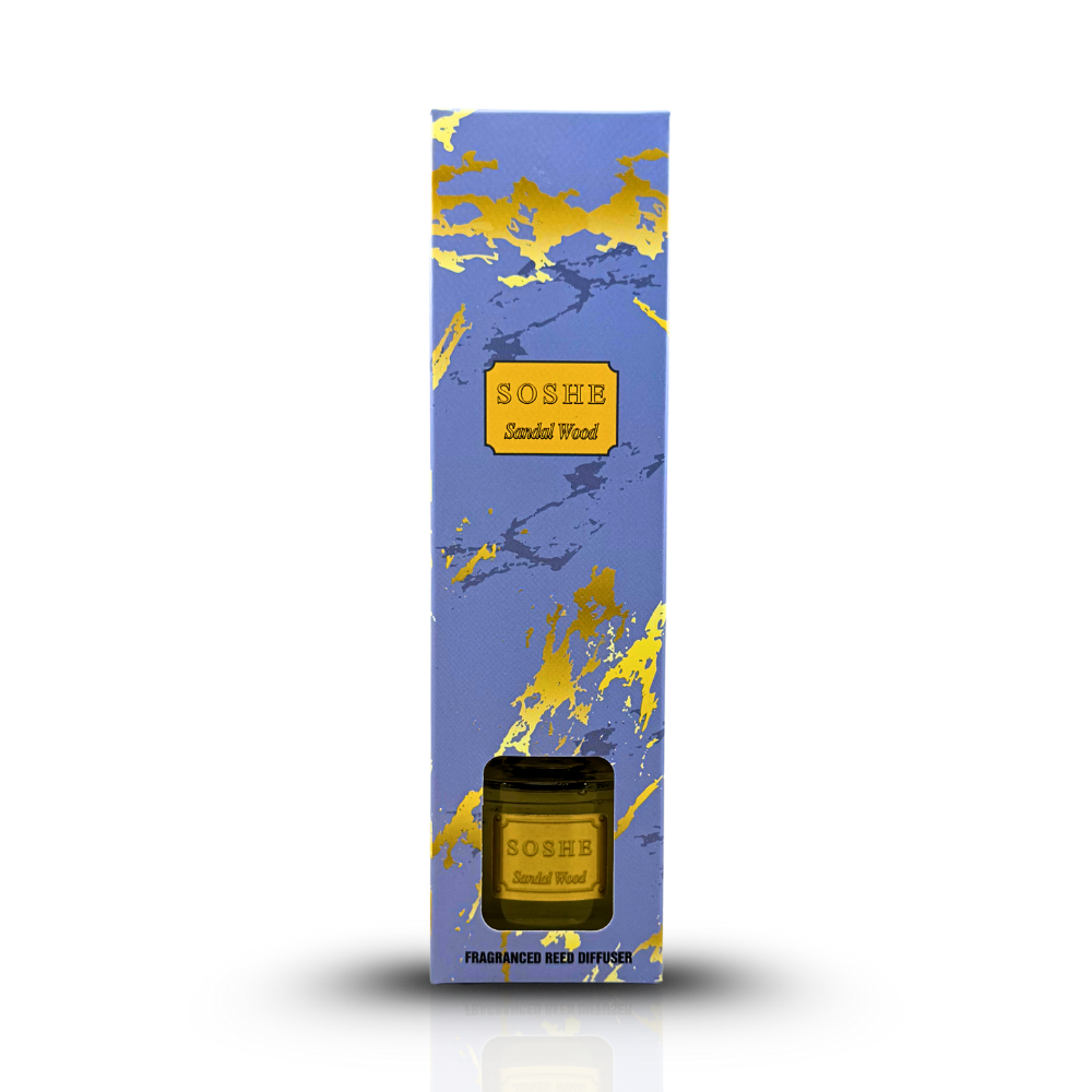 25 Room Sandal Wood Fragrance with Bamboo Sticks 80 ml - Image 1